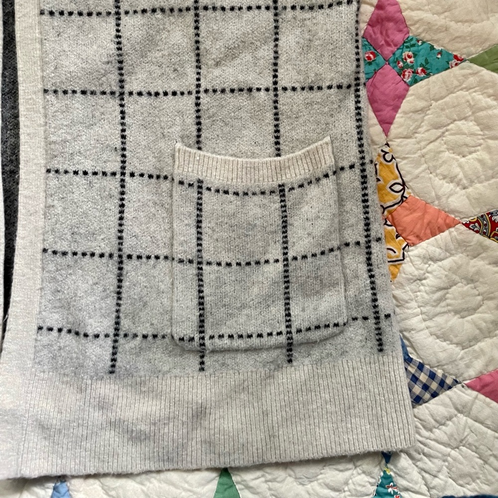 Madewell Ryder Cardigan in windowpane - Picture 6 of 14